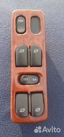 Saab 9000 Сааб: деревянная накладка на блок кнопок