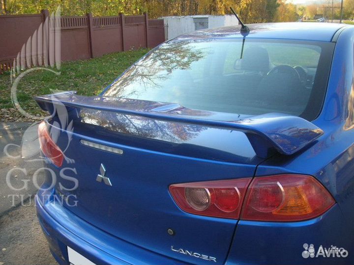 Спойлер штатный на Mitsubishi Lancer 10