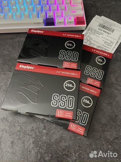 SSD kingspec 128 256 gb