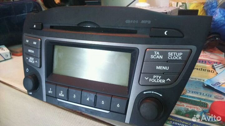 Штатная магнитола на ix35