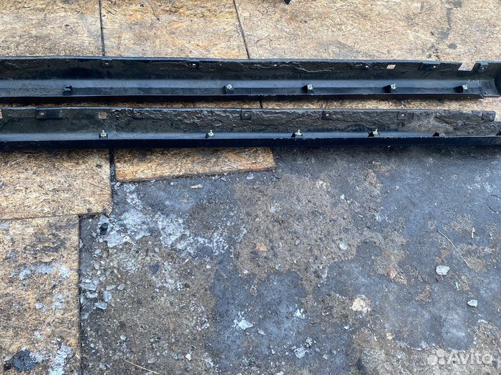 Накладки пороги Nissan Almera g15