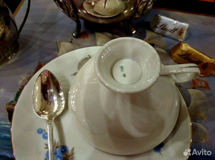 Винтаж: Чайная пара фарфор. Winterling Germany