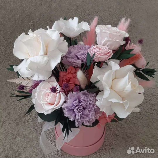 Букет/композиции (стабилизированные, цветы)