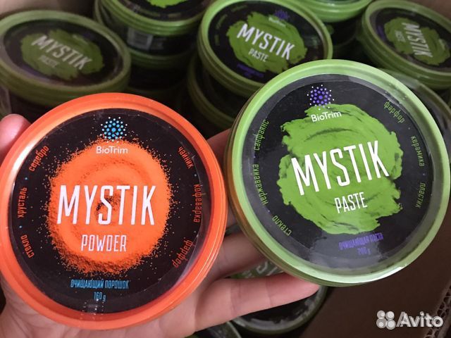 Паста и порошок мистик Гринвей