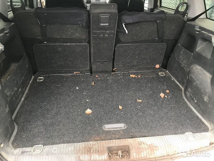 Задний пол на опель Meriva