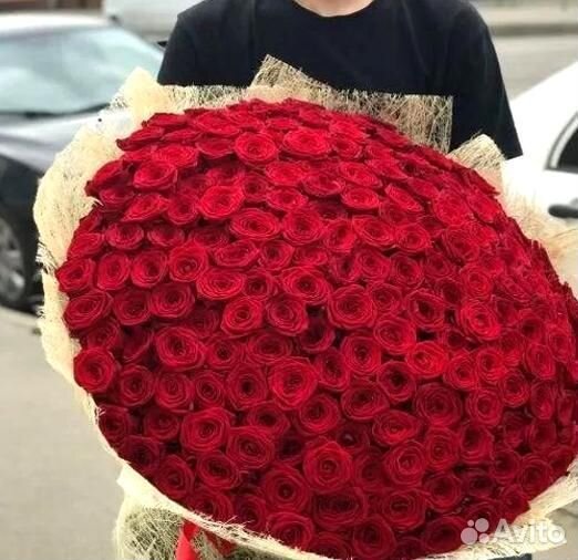 Букет 101 Роза с доставкой Цветы Букет Розы