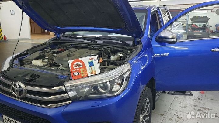 Сигнализация с автозапуском+Установка