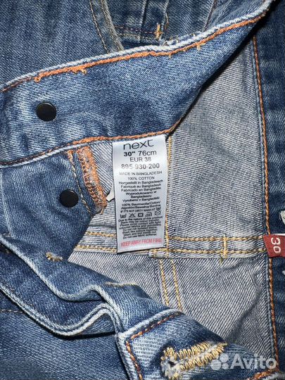 Шорты джинсовые