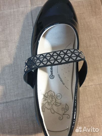 Antilopa Туфли для девочки,школа натуральная кожа