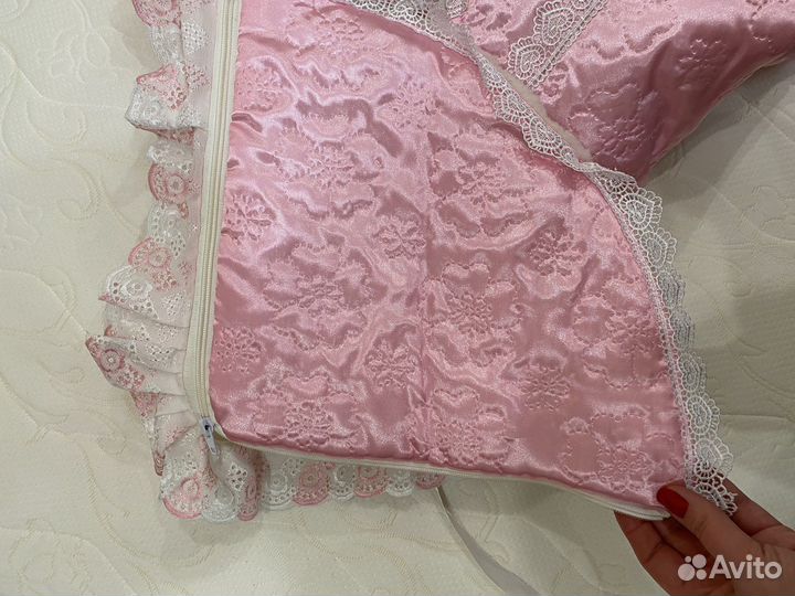 Конверт одеяло на выписку зима