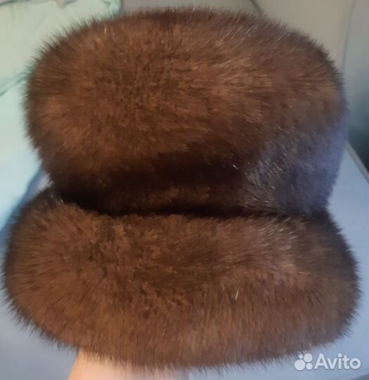 Норковая шапка женская