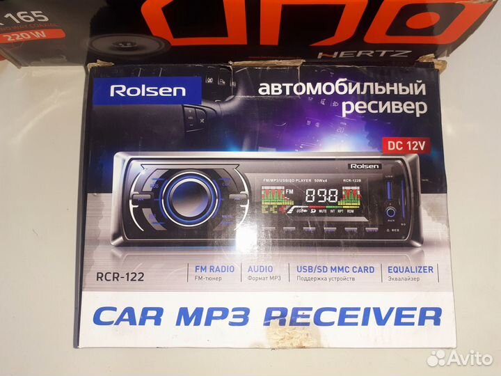 Автомагнитола Rolsen RCR-122