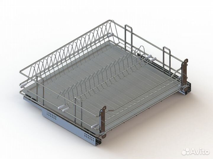 Сушилка для посуды выдвижная D-moov 80см