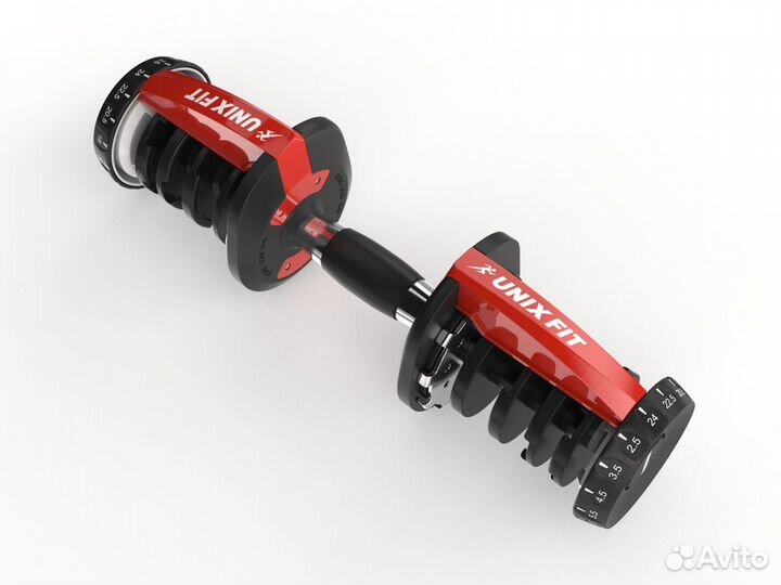 Регулируемая гантель Unixfit 24 кг