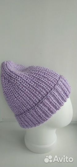 Шапка женская вязаная