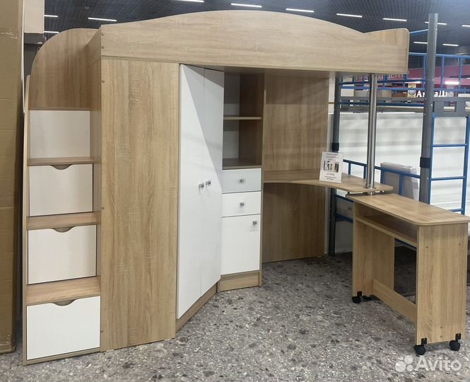 Детская кровать-чердак 