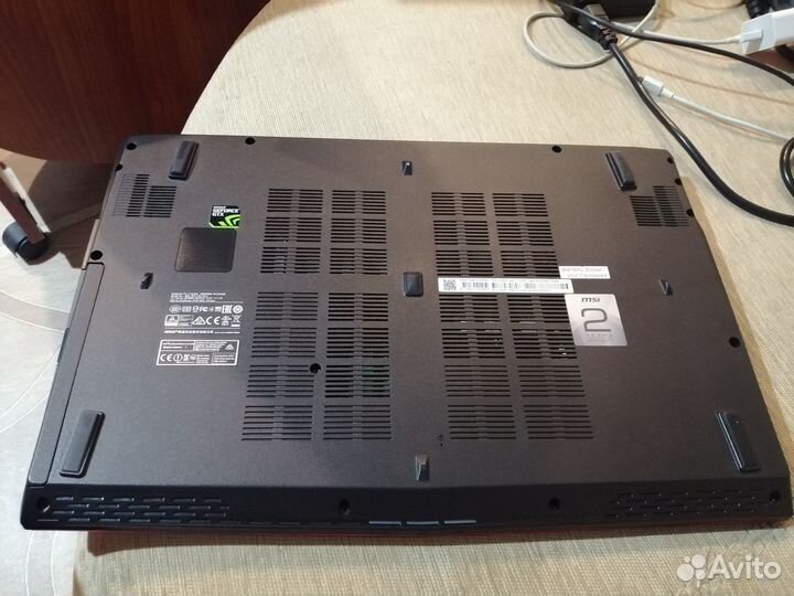 Ноутбук GE62 6QF Apache Pro (Core i7 6700HQ 2600)