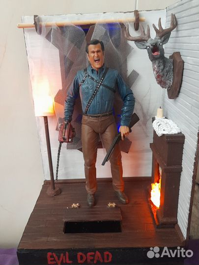 Диорама фигурка neca evil dead Ash