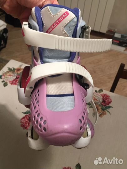 Роликовые коньки детские раздвижные