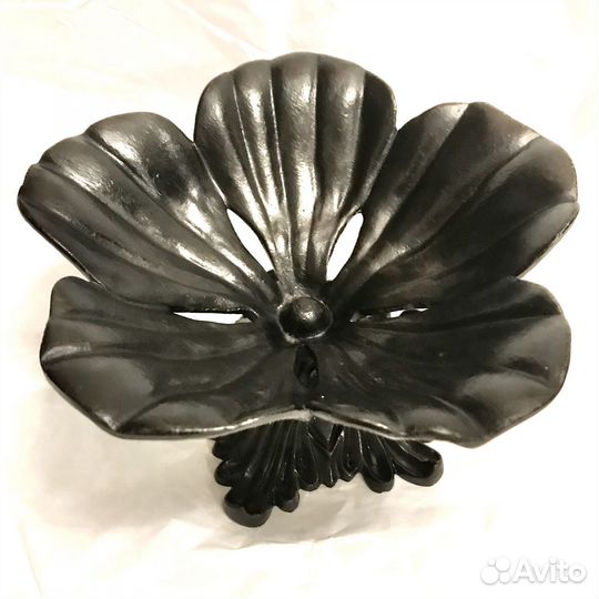 1987 Каслинское Люкс Вазочка Касли Чугун. СССР