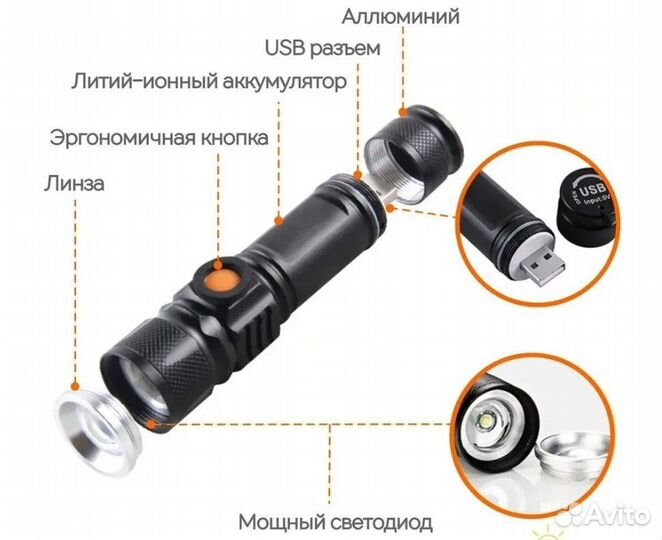 Фонарь ручной