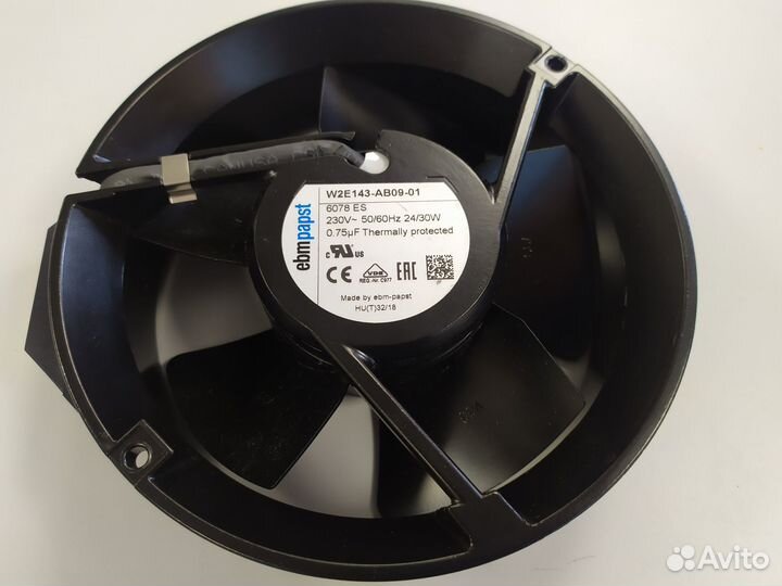 Вентилятор осевой Ebmpapst W2E143-AB09-01