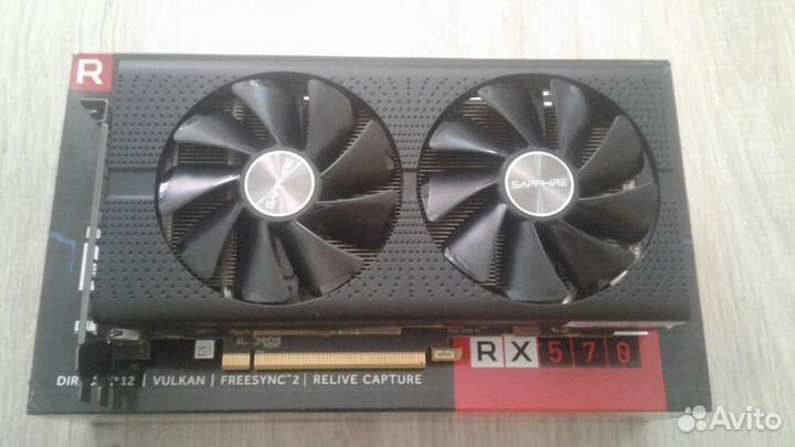 Видеокарта Sapphire AMD Radeon RX 570 pulse 4 GB