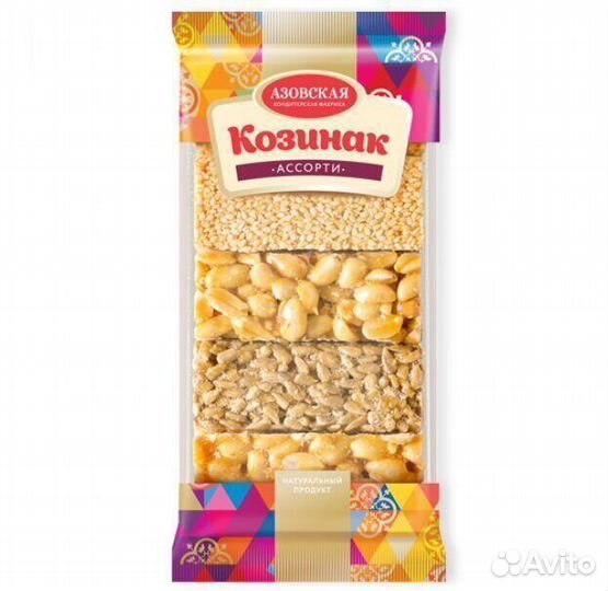 Козинак Ассорти 280г (Азовская конд фабрика)