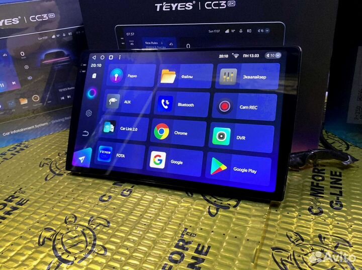 Магнитола на андройде Teyes 2K 3/32