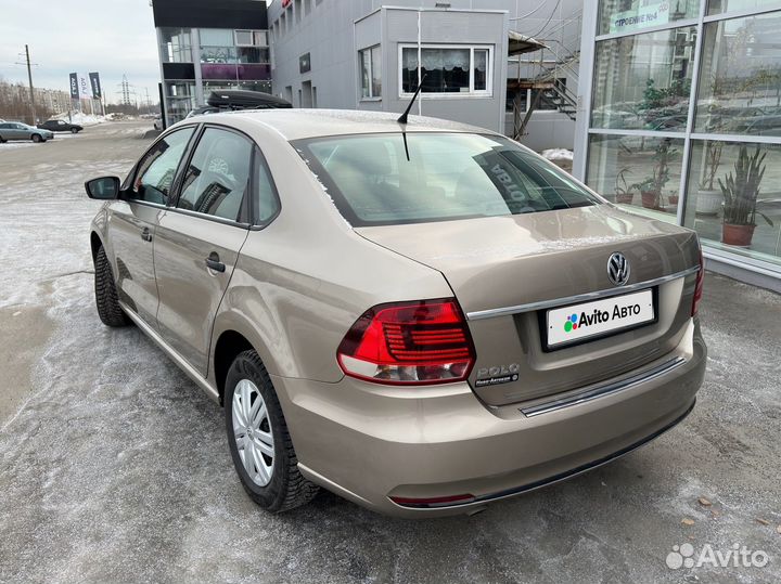 Volkswagen Polo 1.6 МТ, 2015, 62 950 км