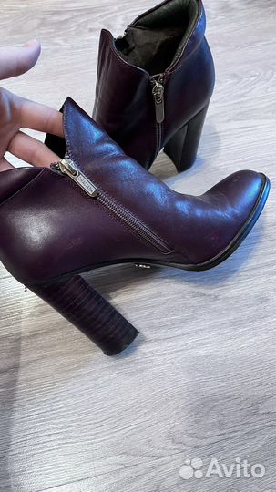 Ботильоны женские 38 размер натуральная кожа