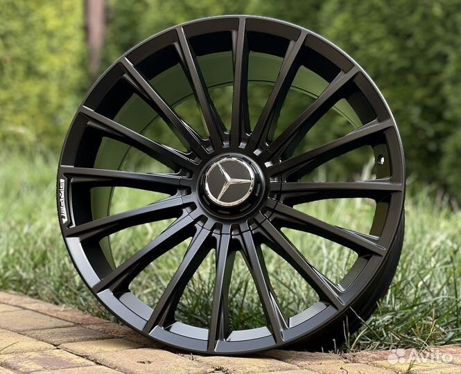 Эффектные диски на Mercedes R19