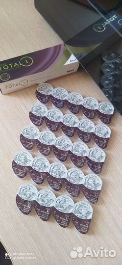 Линзы контактные dailies total