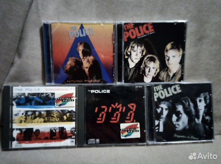 Коллекция Sting и Police на cd
