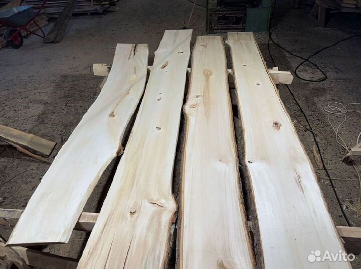 Доска необрезная от производителя