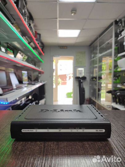 Wifi роутер D link модель DSL 2600U (6574)