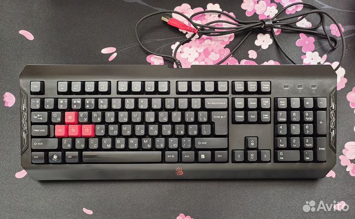 Игровая клавиатура blazing A4Tech Bloody Q100