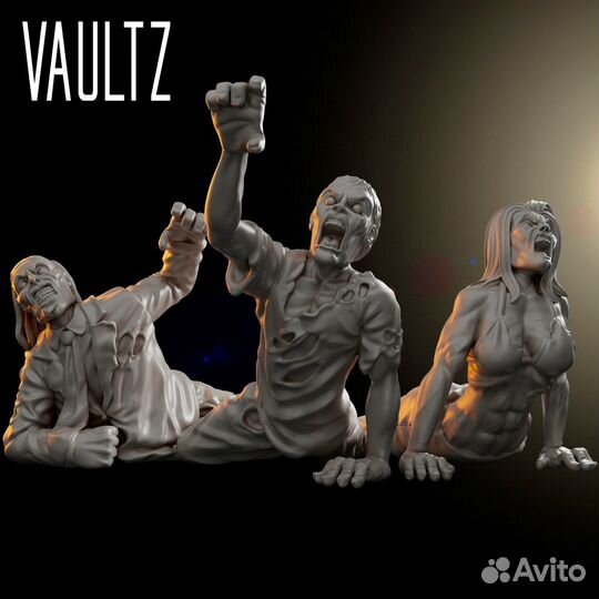 35 мм Миниатюры Зомби Zombicide