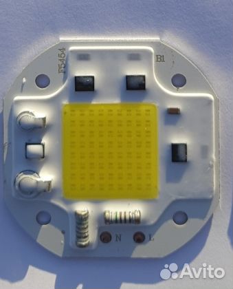 Светодиодная матрица F5454 30Вт. 3000 лм. COB 6000