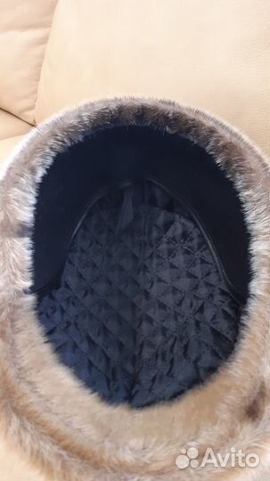 Шапка меховая мужская из нерпы