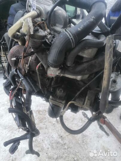 Мотор volkswagen t4 2.5 88л/с аjt