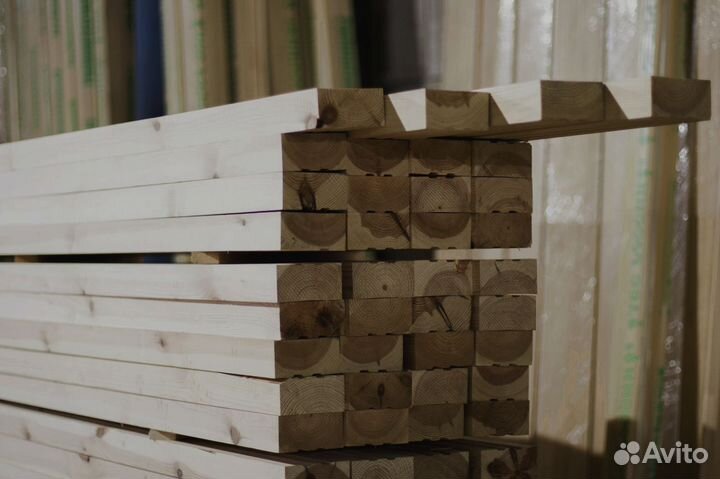 Строительные материалы: брус лиственницы