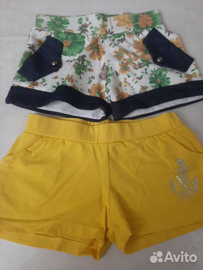 Шорты на девочку