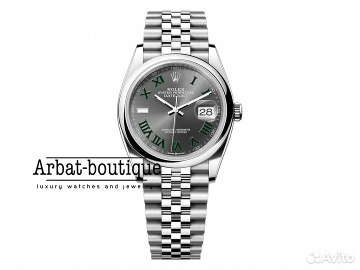 Rolex Datejust 36 Wimbledon 126200 Jubilee New