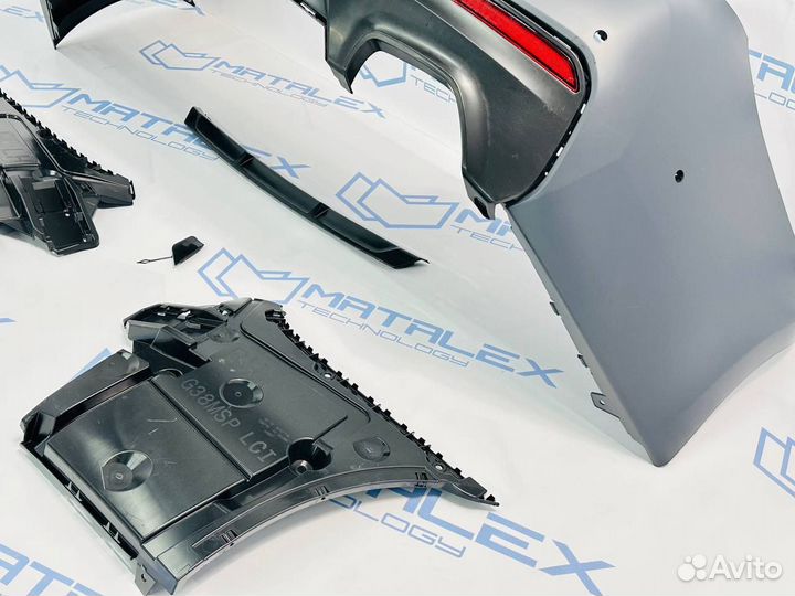 Задний бампер BMW G30 M tech рестайлинг