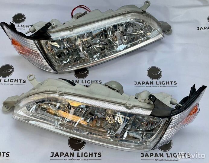 Фары хрустальные передние Toyota Cresta 100