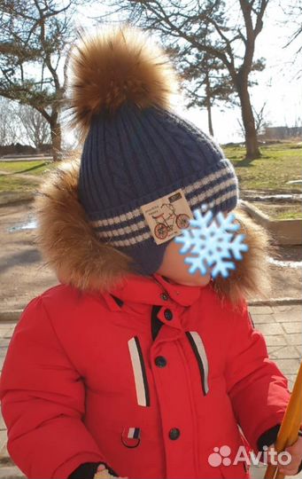 Теплая шапка