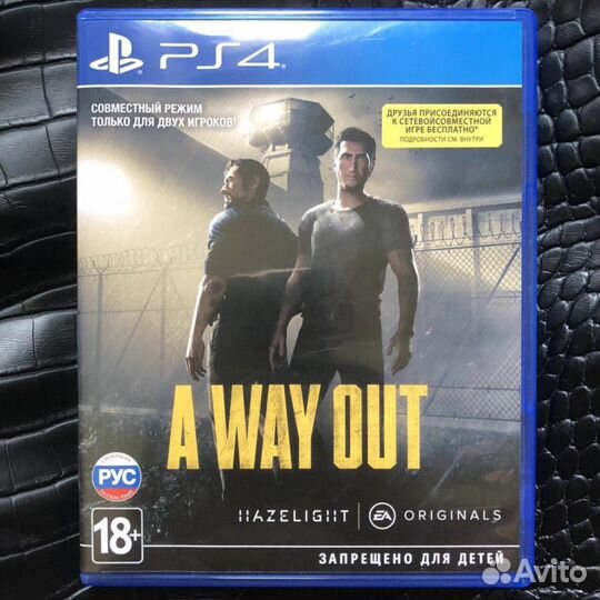 Игры PS4 A Way Out / Жизнь после / Days Gone