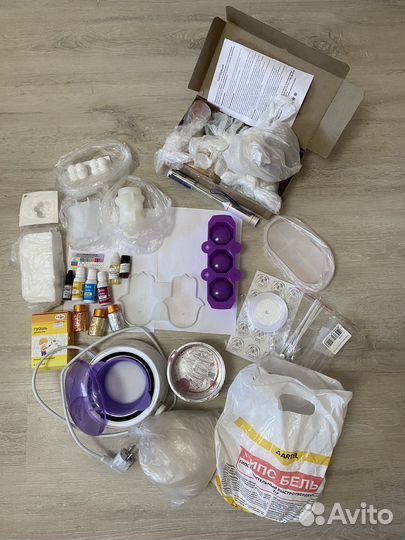 Все для свечеварения и гипса