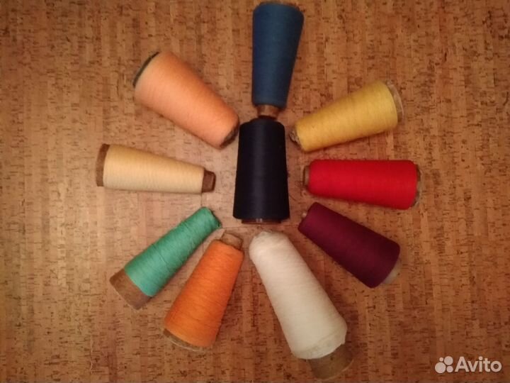 Нитки х/б для шитья и вязания